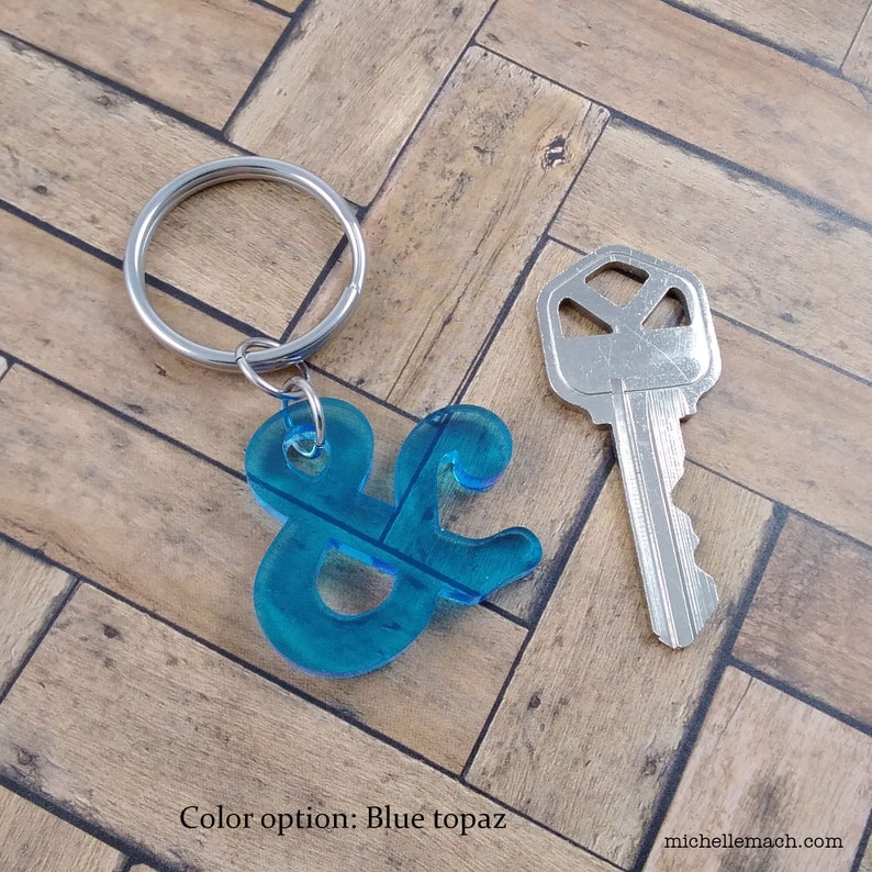 Ampersand Keychain for Language Lover image 9