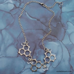 Water Molecule Necklace image 5