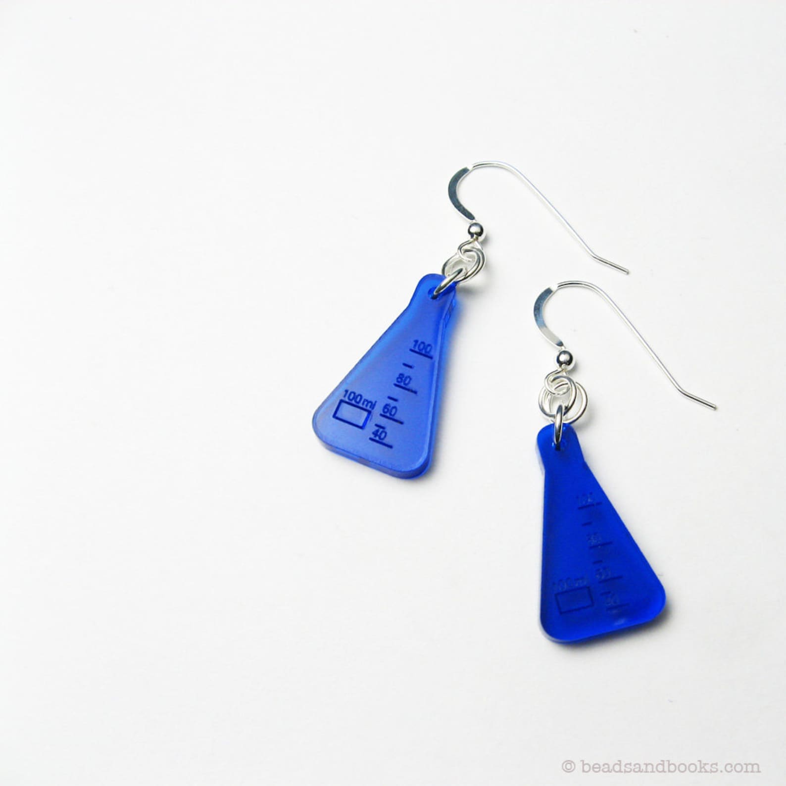 Science Flask Earrings Science Nerd Jewelry With Scientific Etsy