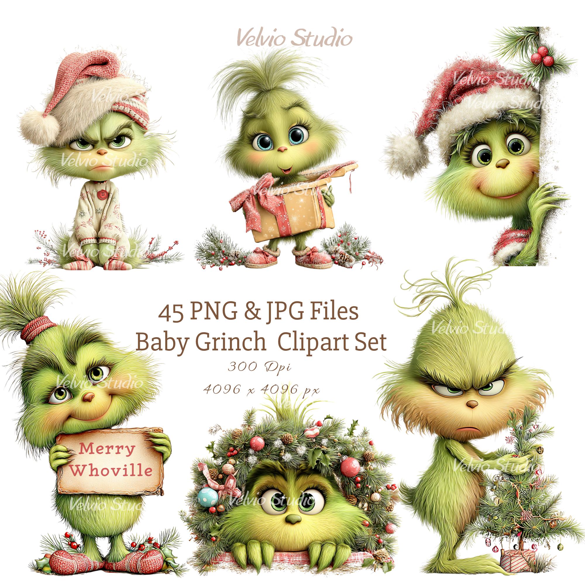 The grinch stickers - Etsy México, image size:2000x2000