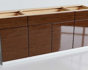 DIY Cabinets Plans Frameless Euro Style Woodworking Build Guide (PDF)