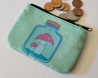 Mushroom Jar Coin Purse