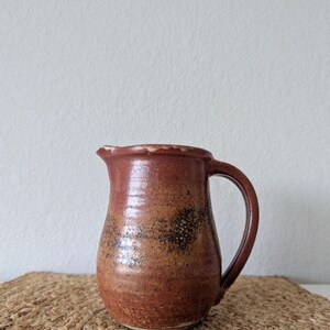 Vintage studio art pottery pitcher