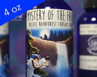 Mystery of the Falls - 4 oz fursuit spray, pacific rainforest scent