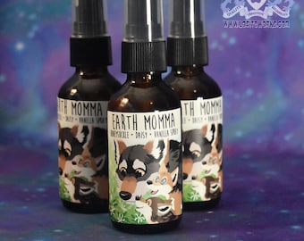 Earth Momma - 2 oz Fursuit Spray, honeysuckle, daisy, vanilla scent