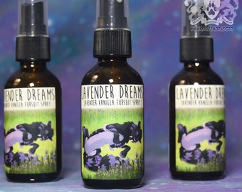 Lavender Dreams - 2 oz fursuit spray, lavender + vanilla scent