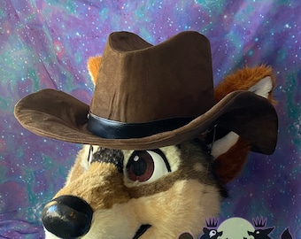 Custom Fursuit Cowboy Hat - Made to Order
