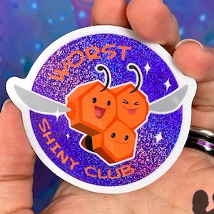 Worst Shiny Club - Shiny Male Combee Sticker