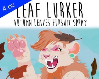 Leaf Lurker - 4 oz fursuit spray, autumn leaves scent