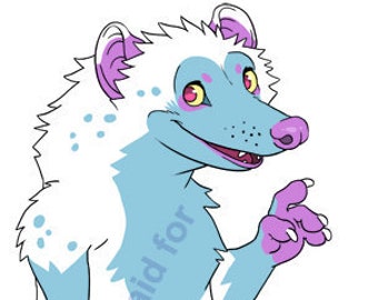 Adoptable Furry Opossum Character - Chilly