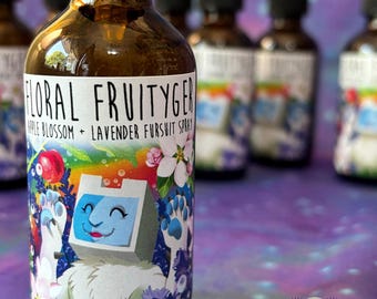 NEW! Floral Fruityger - 2 oz fursuit spray, apple blossom and lavender scent