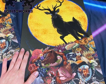 Macabre Feast - 11 x 17" Art Print Hannibal Ravenstag