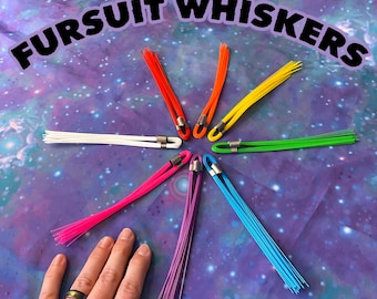 Fursuit and Plush Toy Plastic Whiskers - Different Colors to Choose From!
