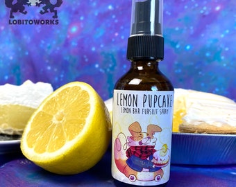 Lemon Pupcake - 2 oz fursuit spray, lemon bar scent