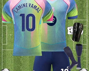 ラミーヌ・ヤマル選手直筆サイン入りバルセロナ25/26ユニフォーム