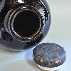 Tea jar 6074, Meiji, mingei image 4