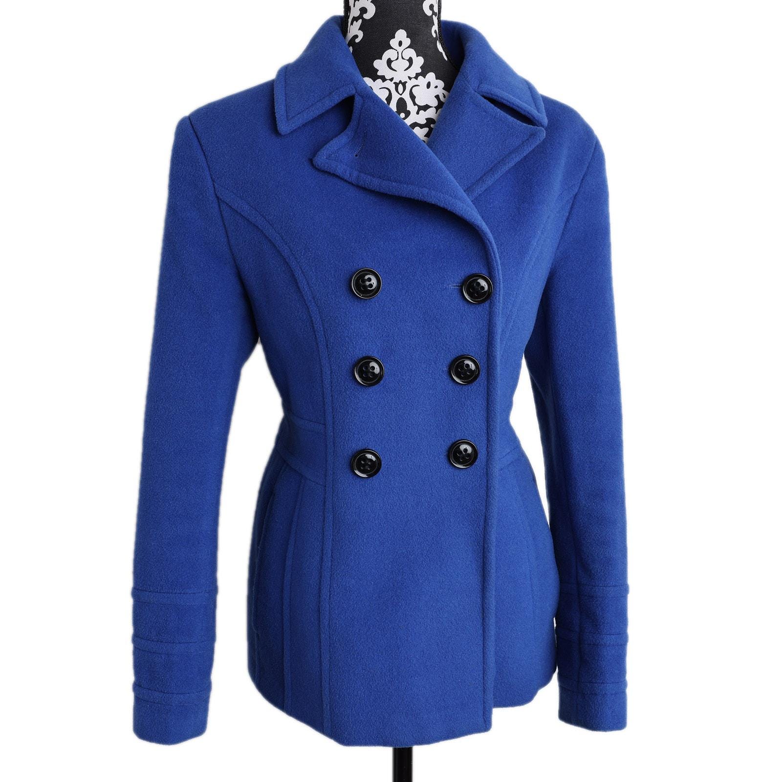 Womens Black Peacoat - Etsy display picture 1