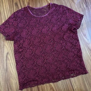 1990s Sheer Shirt - Etsy