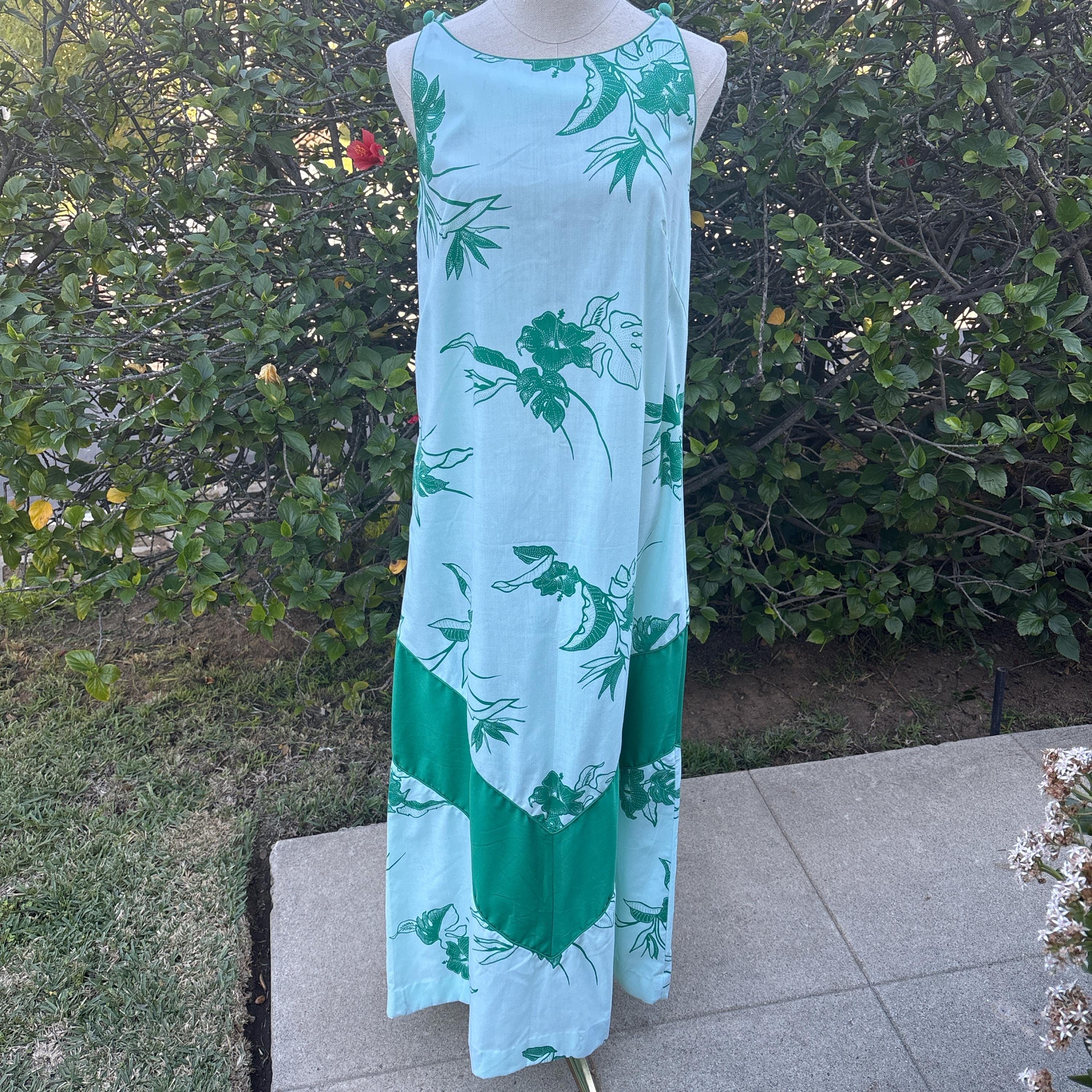 Palm Print Maxi - Etsy