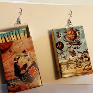 Matchbox Earrings