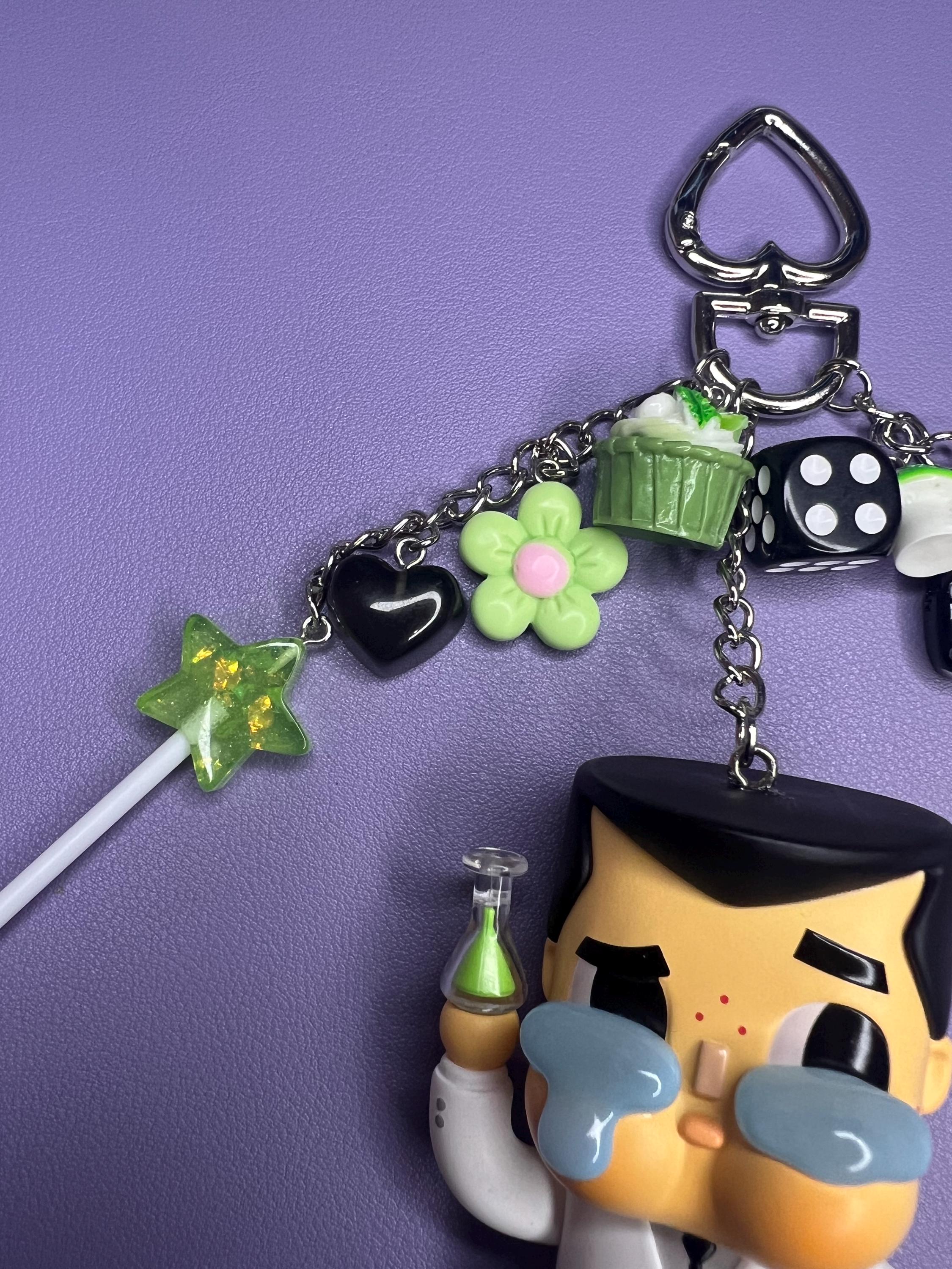The Powerpuff Girls Professor Utonium Popmart Keychain - Etsy