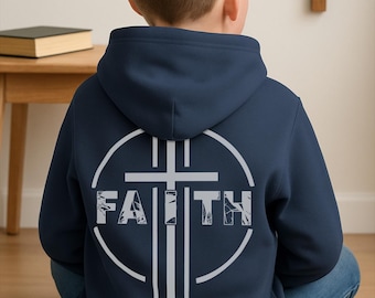 Faith Hoodie for Kids: Youth Christian Sweatshirt
