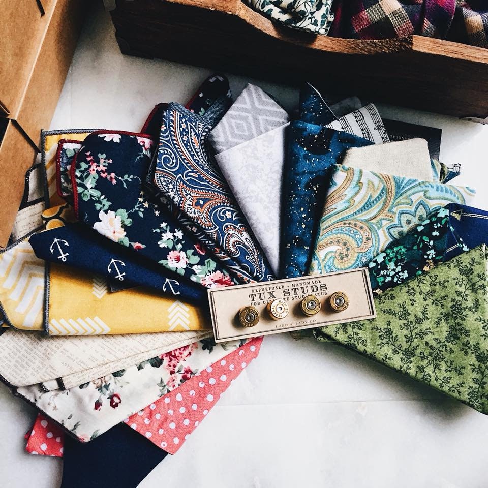 Pocket Square Set - Etsy