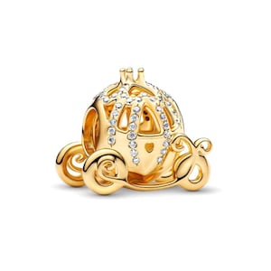 Pandora Cinderella Sparkling Carriage Charm