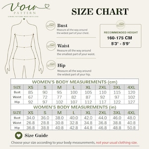Cargo Culottes PDF Sewing Pattern | Women's Wide Leg Shorts Pattern | XS-5XL | A4, US Letter & A0 | Instant Download image 5