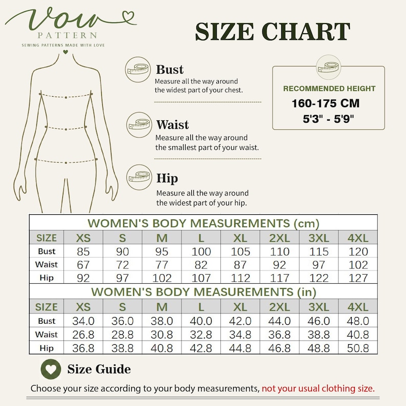 Cargo Culottes PDF Sewing Pattern | Women's Wide Leg Shorts Pattern | XS-5XL | A4, US Letter & A0 | Instant Download image 5