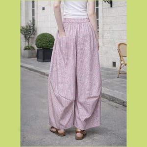 Women Pants pattern sewing PDF,beginner pattern,easy sewing pattern beginner pants,a0 sewing pattern image 7