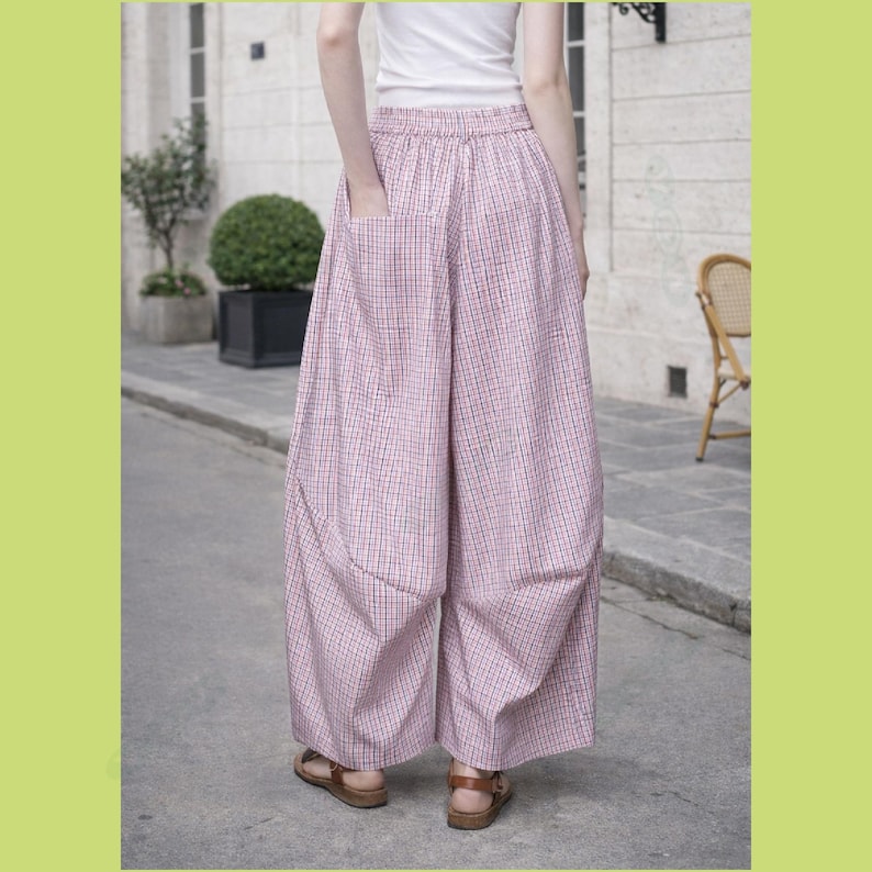 Women Pants pattern sewing PDF,beginner pattern,easy sewing pattern beginner pants,a0 sewing pattern image 7