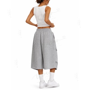 Cargo Culottes PDF Sewing Pattern | Women's Wide Leg Shorts Pattern | XS-5XL | A4, US Letter & A0 | Instant Download image 2