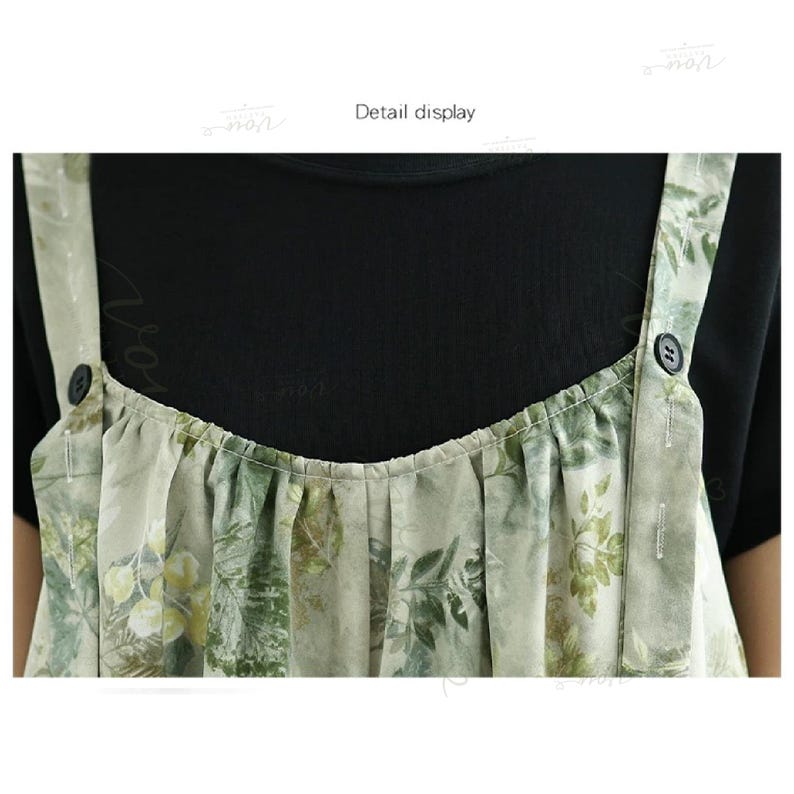 Wide Leg Overalls PDF Sewing Pattern, Women’s Jumpsuit XS-5XL (A0 A4 US Letter) image 3
