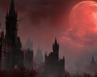 Gothic Halloween Wallpapers | 20 Unique and Premium 3K JPG Backgrounds (Desktop + Mobile) | Instant Digital Download, Commercial Use