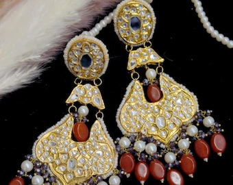 Pakistani Handmade Multani/ Thappa Earrings