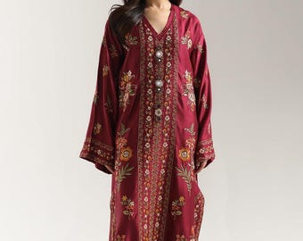 Ethnc Luxury Embroidered Suit