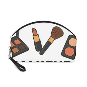 Chic Makeup Bag for Beauty Lovers, Cosmetic Pouch, Gift for Her, Travel Makeup Organizer, Stylish Beauty Essentials