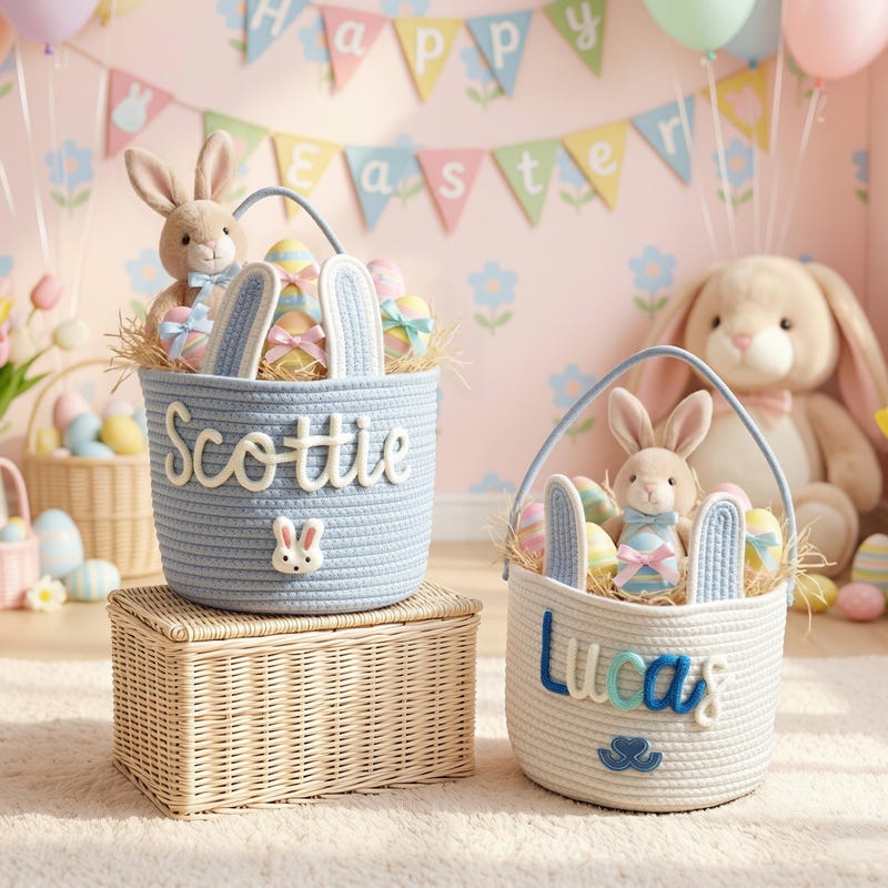 Personalized Easter Baskets Etsy — free download