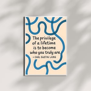carl jung quote, carl jung, therapy office decor, psychology quotes, jung, philosophy quote, self awareness, personal growth, mental health