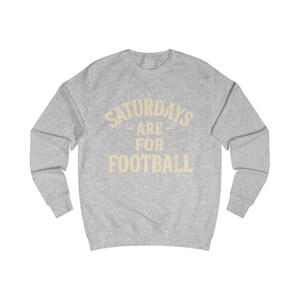 Football Fan Sweatshirt, Game Day Pullover, Weekend Sports Top, College Football Apparel, Football Lover Gift
