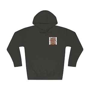Cozy Unisex Fleece Hoodie with Vibrant Design, Casual Wear, Gift for Friends, Fall Fashion, Comfortable Layers