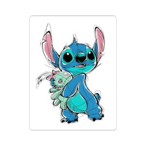 Cute Character Kiss-Cut Stickers - Perfect for Kids, Gifts, Scrapbooking, Laptop Decor, and Party Favors