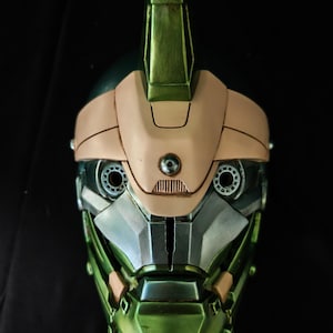 Ultimate Destiny 2 Cayde-6 Full Face Mask by Coslive - Perfect for Reaper Themed Cosplay