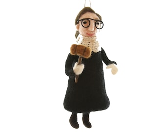 Ruth Bader Ginsburg Felt Ornament