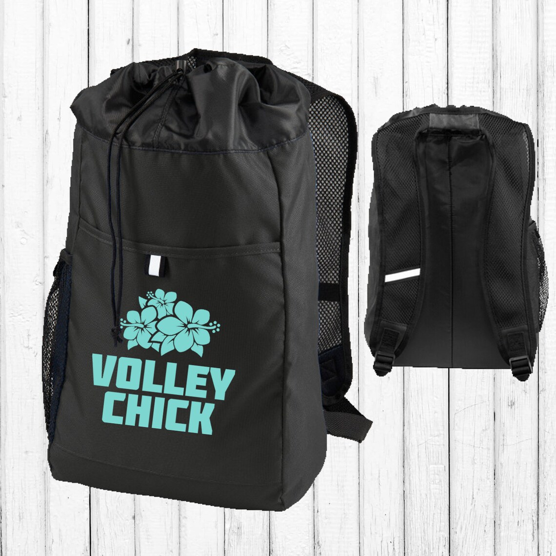 Volleyball backpack volleyball tote bag beach volleyball Etsy