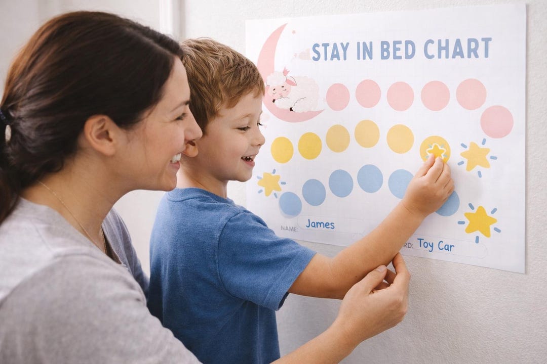 Stay in Bed Chart - Etsy