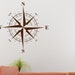 Compass Decal-Compass Rose-Nautical Vinyl Decal-Compass Wall Decal-Christmas Gifts-Holiday Gifts-Fathers Day-Men's Gifts-Nautical Gifts