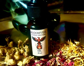 Black Hen’s Bloomveil – Self-Love Candle Dressing Oil | Boost Confidence, Radiate Beauty, Nurture the Heart