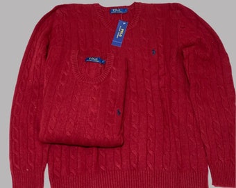 Ralph Lauren Cable Knight Jumpers in Different Colours and Sizes